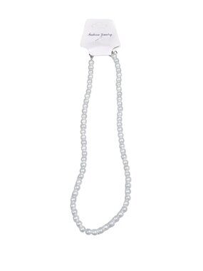 3/$20 NWT Classic Faux Pearl Strand Necklace Elegant Timeless Lustrous White 16"